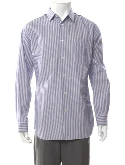 Pre-owned Comme Des Garçons Shirt Striped Long Sleeve Shirt In Multi