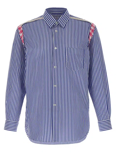 Comme Des Garçons Shirt Comme Des Garcons Shirt Striped Shirt In Blue