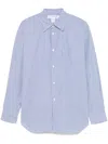Comme Des Garçons Shirt Gestreiftes Hemd In Blau