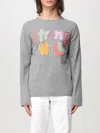 Comme Des Garçons Shirt Embroidered-motif Sweater In Grau