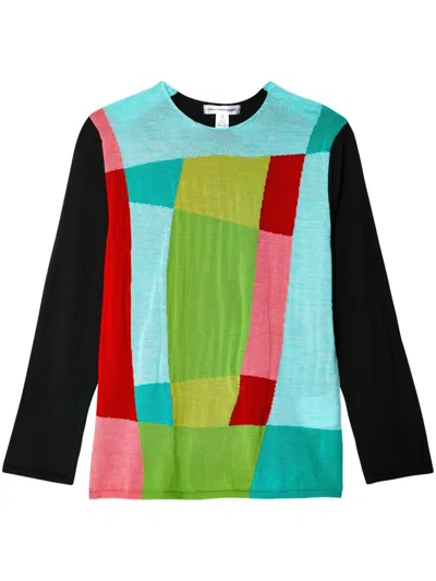 Comme Des Garçons Shirt Sweater Knit In Multi