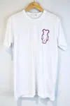 Comme Des Garçons Shirt T-shirt Con Stampa  In Bianco