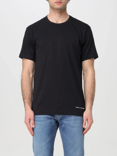 Comme Des Garçons Shirt Comme Des Garcons Shirt Logo Print T Shirt In Black