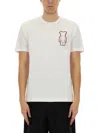 Comme Des Garçons Shirt Men Knit T-shirt In White