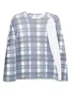 Comme Des Garçons Shirt Tartan Check-print Jumper