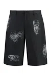 Comme Des Garçons Shirt Techno Fabric Bermuda-shorts