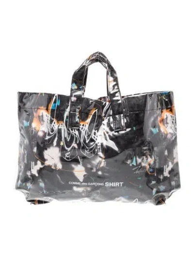 Pre-owned Comme Des Garçons Shirt Tote In Gray