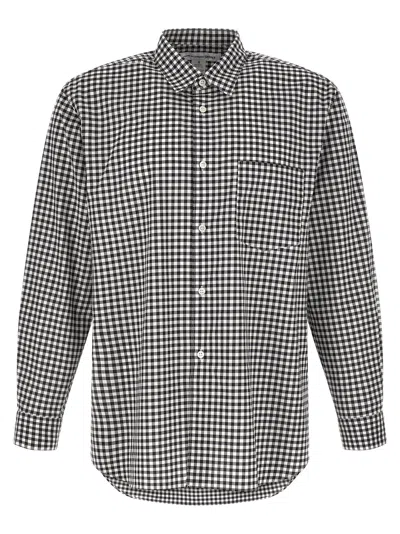 Comme Des Garçons Shirt Comme Des Garcons Shirt Vichy Shirt In Black