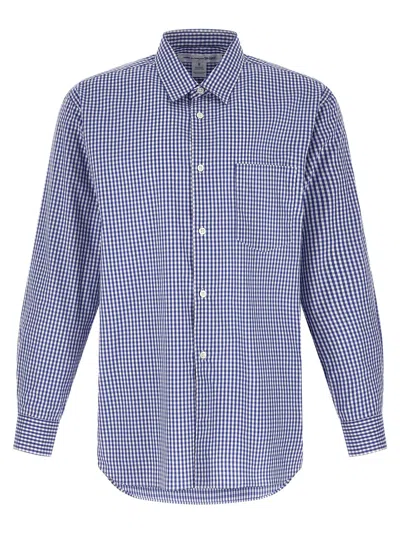 Comme Des Garçons Shirt Comme Des Garcons Shirt Vichy Shirt In Blue