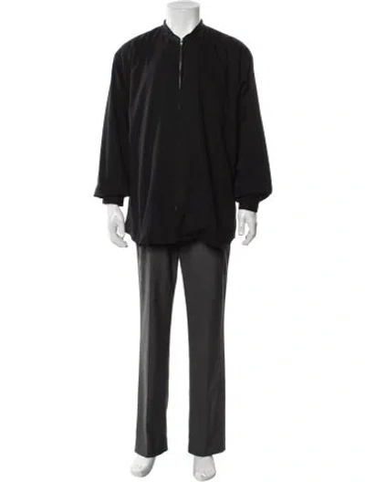 Pre-owned Comme Des Garçons Shirt Vintage Bomber Jacket In Black