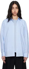 COMME DES GARÇONS SHIRT WHITE & BLUE GINGHAM SHIRT