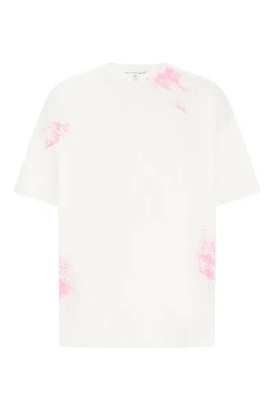 Comme Des Garçons Shirt White Cotton Oversize T-shirt In 2