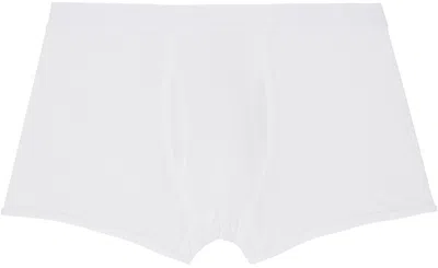 Comme Des Garçons Shirt White Elasticized Boxers
