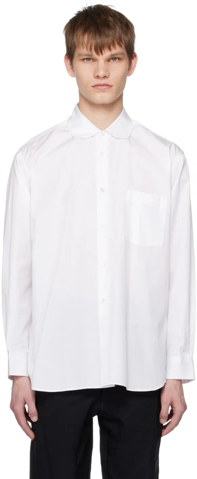Comme Des Garçons Shirt White Patch Pocket Shirt In 3 White