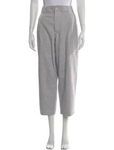 Pre-owned Comme Des Garçons Shirt Wide Leg Pants In Gray