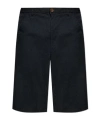 Comme Des Garçons Black Crumpled Bermuda Shorts In Black