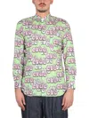 Comme Des Garçons X Kaws Reversible Padded Jacket In Multicolour