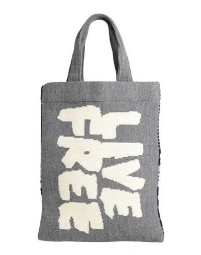 Comme Des Garçons Shirt Woman Handbag Grey Size - Acrylic