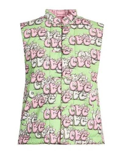 Comme Des Garçons Shirt Woman Jacket Green Size M Cotton