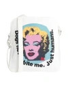 Comme Des Garçons Shirt White Andy Warhol Print Shoulder Bag In White