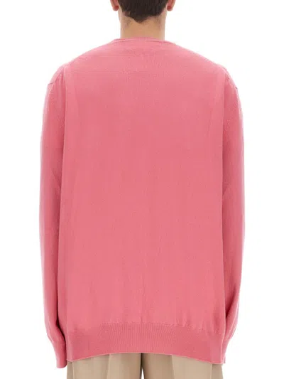 Comme Des Garçons Shirt Wool Jersey. In Pink