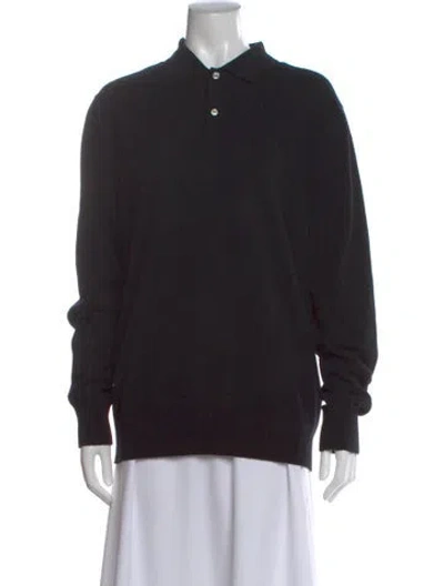 Pre-owned Comme Des Garçons Shirt Wool Sweater In Black