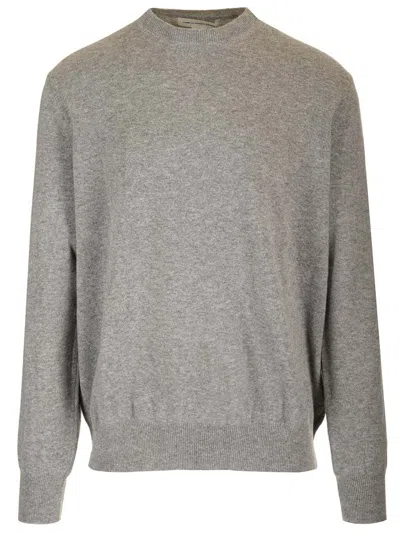 Comme Des Garçons Shirt Wool Sweater Knitwear Grey In Brown