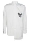 Comme Des Garçons Sweatshirt Comme Des Garcons Men Color White In White