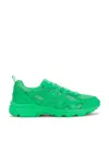 Comme Des Garçons Shirt X Asics Mesh Upper Sneakers In Green