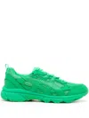 Comme Des Garçons Shirt X Asics Mesh Upper Sneakers In Green