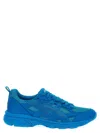 Comme Des Garçons Shirt Mens Sneakers X Asics Royal Blue Mesh And Leather Asics Gel Nunobiki Sneaker