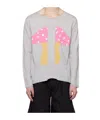 Comme Des Garçons Comme Des Garcons Shirt X Brett Westfall Long-sleeved Sweater In White
