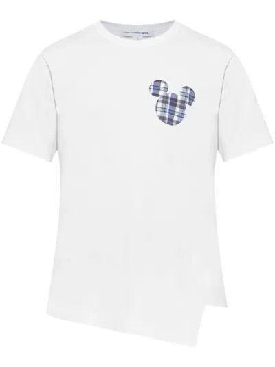 Comme Des Garçons Shirt X Disney Cotton T-shirt In White