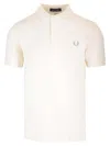 Comme Des Garçons Shirt X Fred Perry Polo Shirt Beige