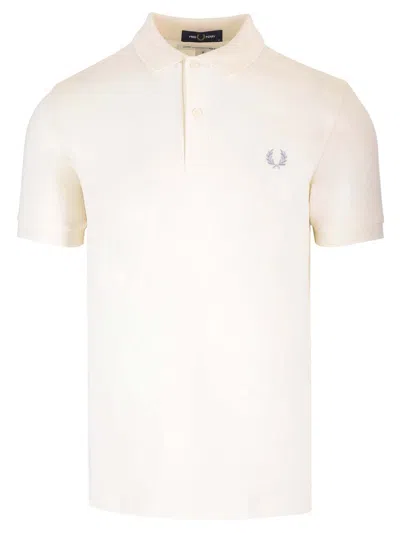 Comme Des Garçons Shirt X Fred Perry Polo Shirt Beige
