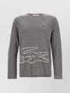 Comme Des Garçons Shirt X Lacoste Crew Neck Sweater