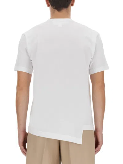 Comme Des Garçons Shirt Comme Des Garcons Shirt X Lacoste T-shirt In White