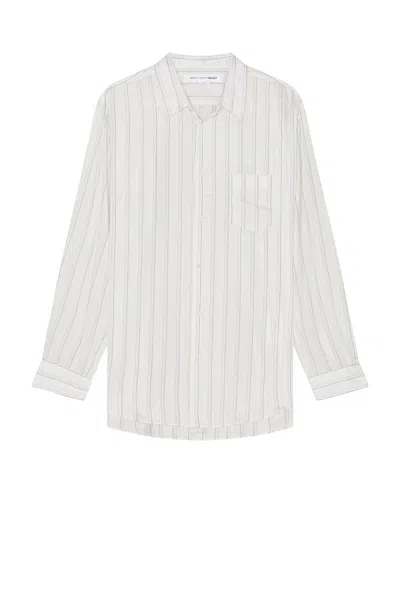 Comme Des Garçons Shirt Yarn Dyed Stripe Shape 2 Shirt In Stripe 2