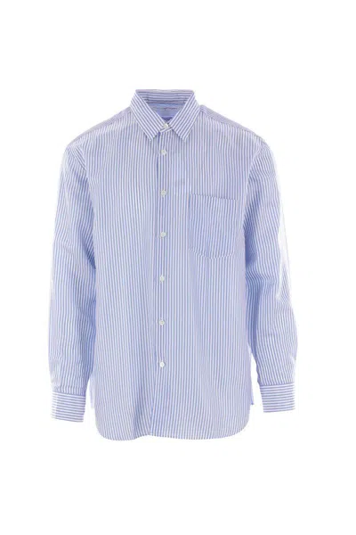 Comme Des Garçons Shirts In Blue