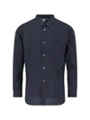 Comme Des Garçons Casual Shirt Collar Button-down In Blue