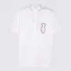 Comme Des Garçons Casual Shirt With Button-down Collar And Embroidered Detail In White