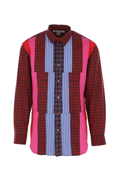 Comme Des Garçons Shirts In Red