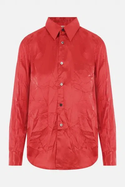 Comme Des Garçons Comme Des Garcons Shirts In Red