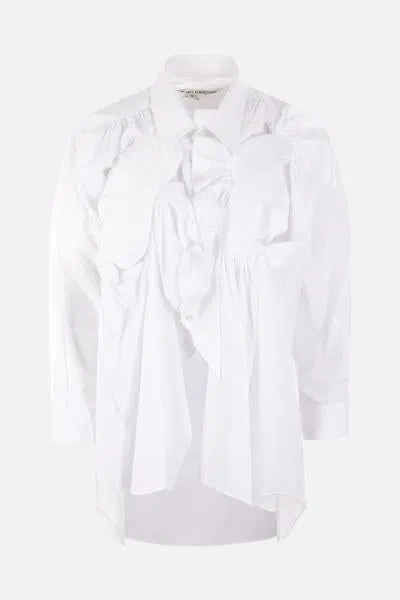 Comme Des Garçons Comme Des Garcons Shirts In White