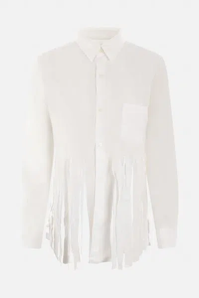 Comme Des Garçons Comme Des Garcons Shirts In White