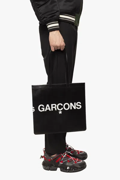 Comme Des Garçons Shopper Bag In Black