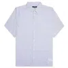 Comme Des Garçons Short Sleeve Shirt In Blue