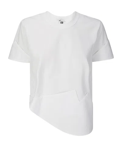 Comme Des Garçons Short Sleeve T-shirt In White