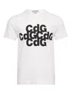 Comme Des Garçons Short-sleeve T-shirt In White