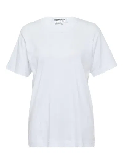 Comme Des Garçons Short-sleeve T-shirt In White